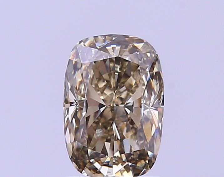 1.57 CT Very Light Gray Yellow CUSHION MODIFIED