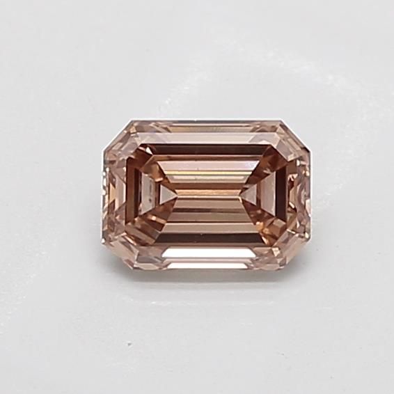 0.97 CT Fancy Light Brown EMERALD