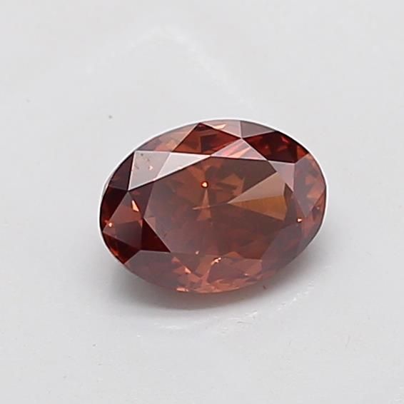1.04 CT Fancy Deep Brown OVAL