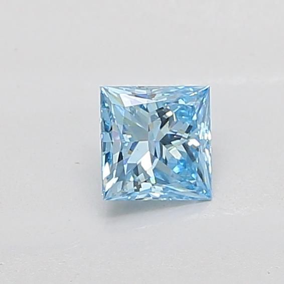 0.49 CT Fancy Vivid Blue PRINCESS