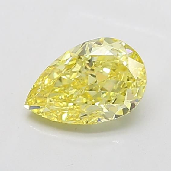 1.74 CT Fancy Intense Yellow PEAR