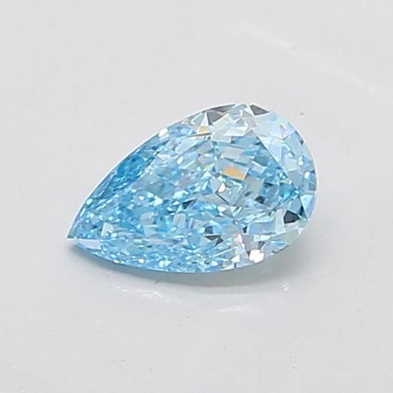 1.06 CT Fancy Vivid Blue PEAR
