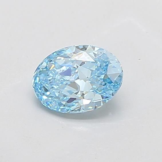 1.03 CT Fancy Vivid Blue OVAL