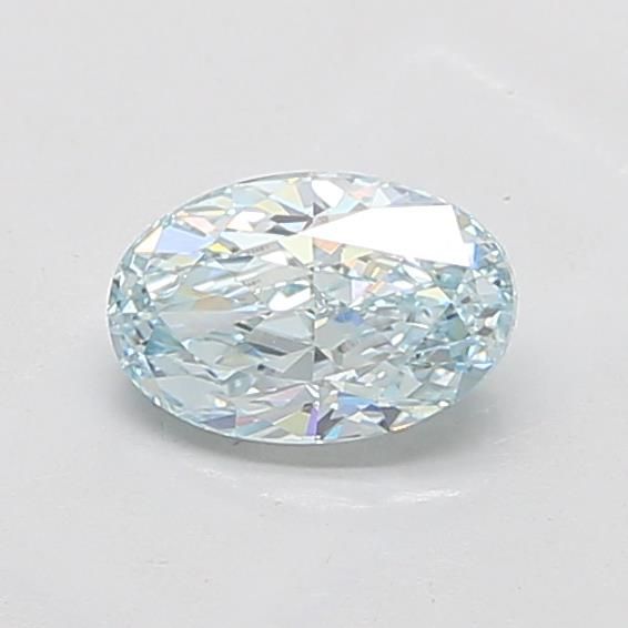 1.3 CT Fancy Intense Blue OVAL