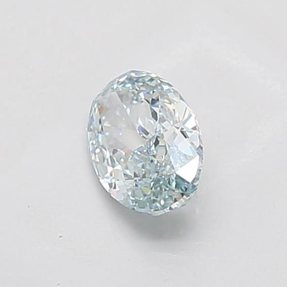 1.01 CT Fancy Blueish Green OVAL