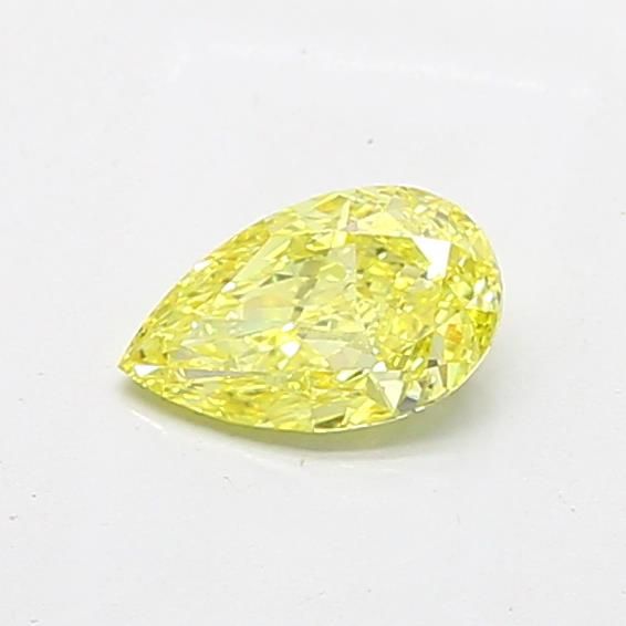 0.8 CT Fancy Intense Yellow PEAR