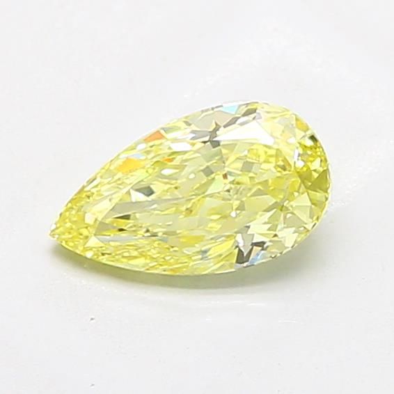 1.26 CT Fancy Intense Yellow PEAR