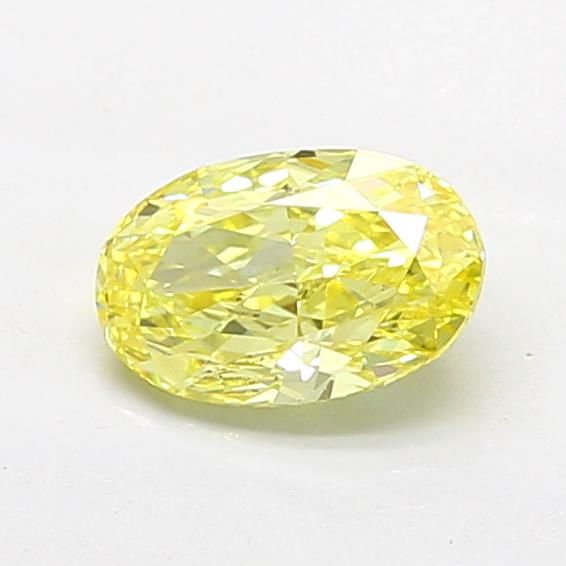 1.51 CT Fancy Intense Yellow OVAL