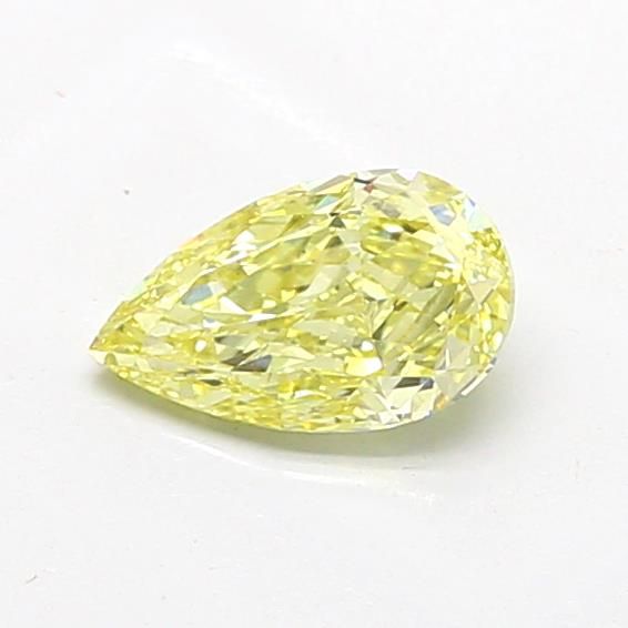 1.05 CT Fancy Intense Yellow PEAR