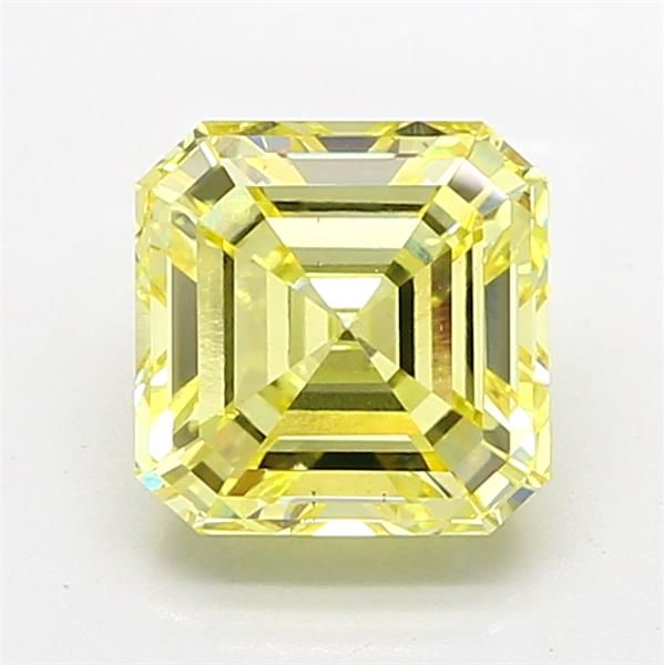 4.06 ct lab-grown Asscher Diamond