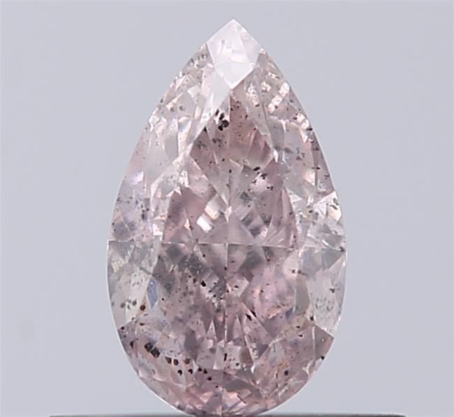 Diament 0.51 ct Fancy Light Brown Pink/I1