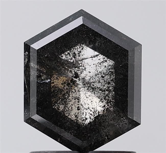 Diament 1.39 ct Fancy Salt and Pepper/I3