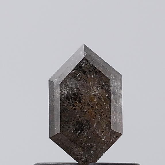 Diament 0.63 ct Fancy Salt and Pepper/I3