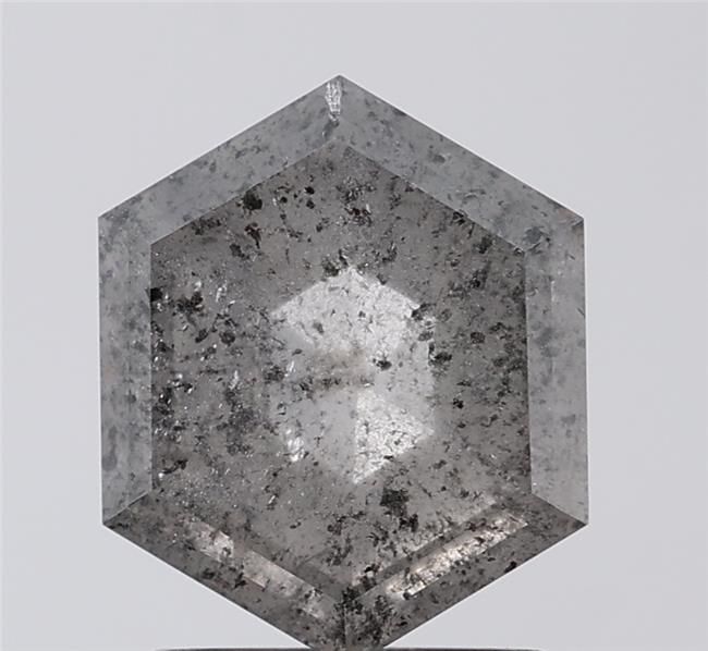 Diament 2.0 ct Fancy Salt and Pepper/I3