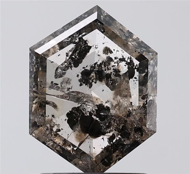 Diament 1.18 ct Fancy Salt and Pepper/I3