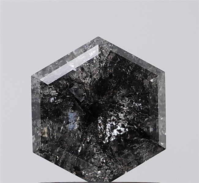Diament 1.05 ct Fancy Salt and Pepper/I3