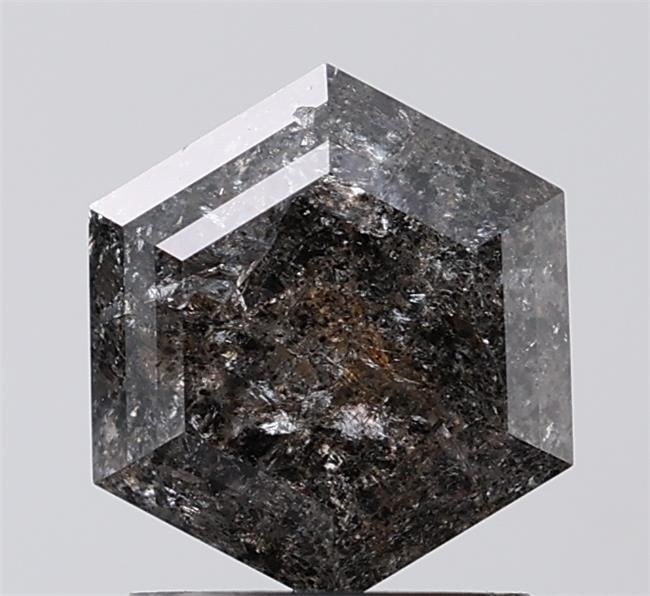 Diament 1.48 ct Fancy Salt and Pepper/I3