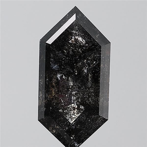 Diament 2.46 ct Fancy Salt and Pepper/I3
