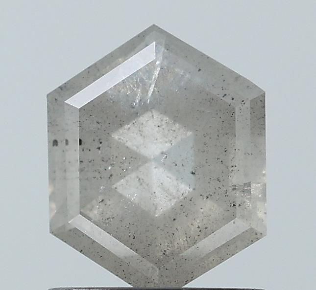 Diament 0.99 ct Fancy Salt and Pepper/I3