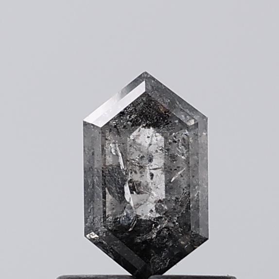 Diament 0.68 ct Fancy Salt and Pepper/I3