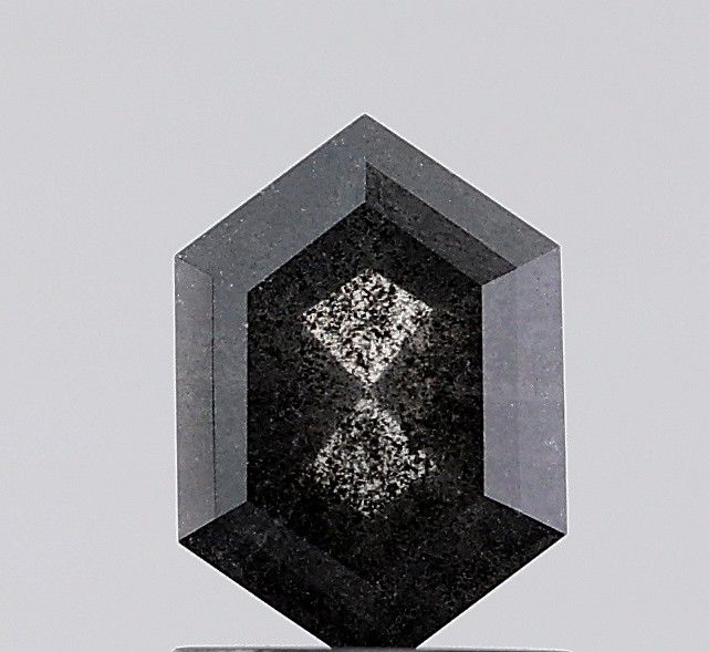 Diament 1.08 ct Fancy Salt and Pepper/I3