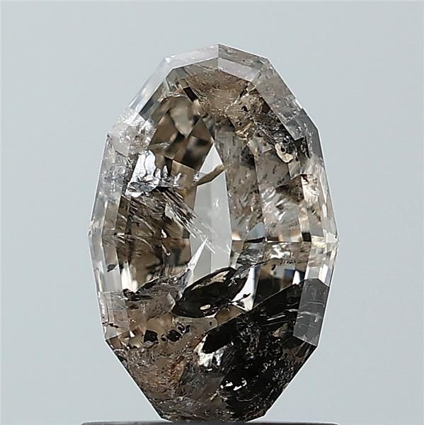 Diament 1.16 ct Fancy Salt and Pepper/I3