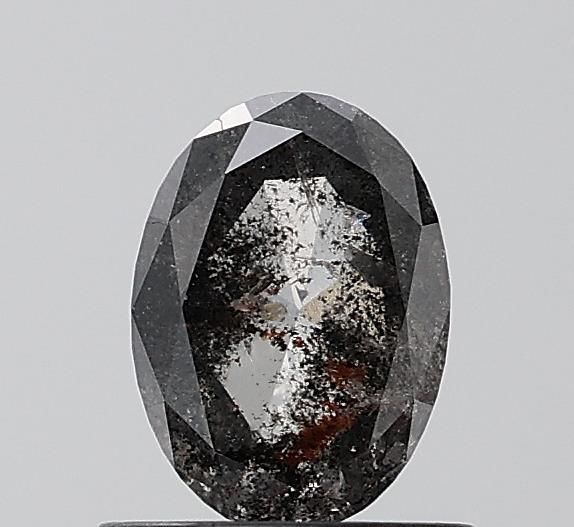 Diament 0.77 ct Fancy Salt and Pepper/I3