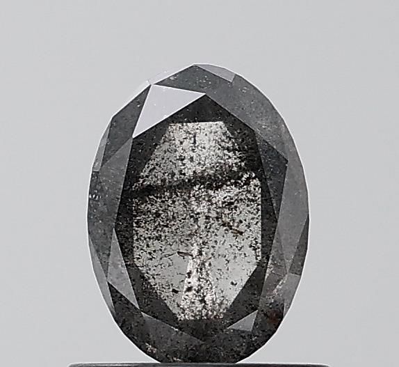 Diament 0.74 ct Fancy Salt and Pepper/I3