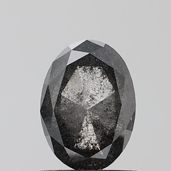 Diament 0.95 ct Fancy Salt and Pepper/I3