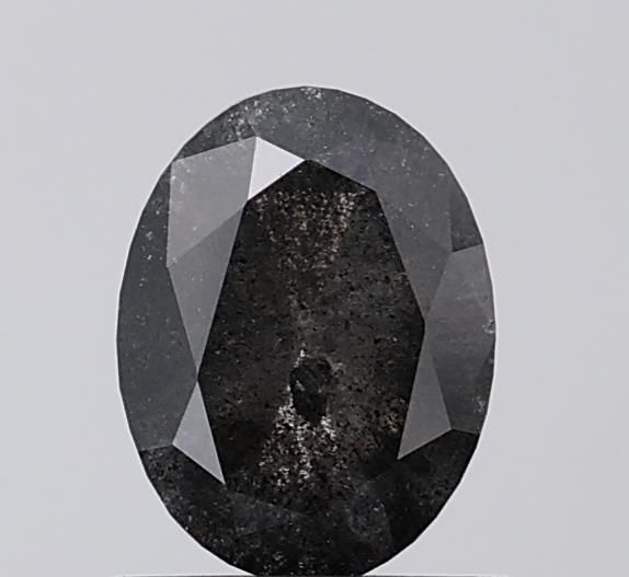 Diament 0.93 ct Fancy Salt and Pepper/I3