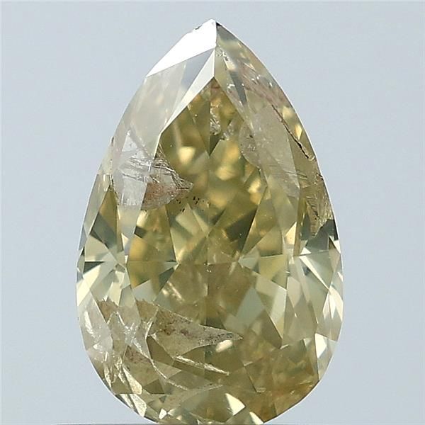 Diament 0.84 ct Fancy Green/I3
