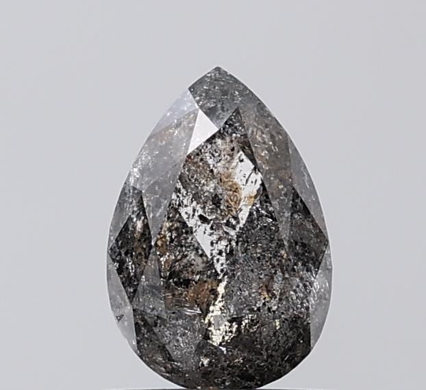 Diament 1.24 ct Fancy Salt and Pepper/I3