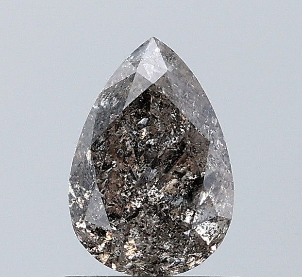Diament 0.95 ct Fancy Salt and Pepper/I3