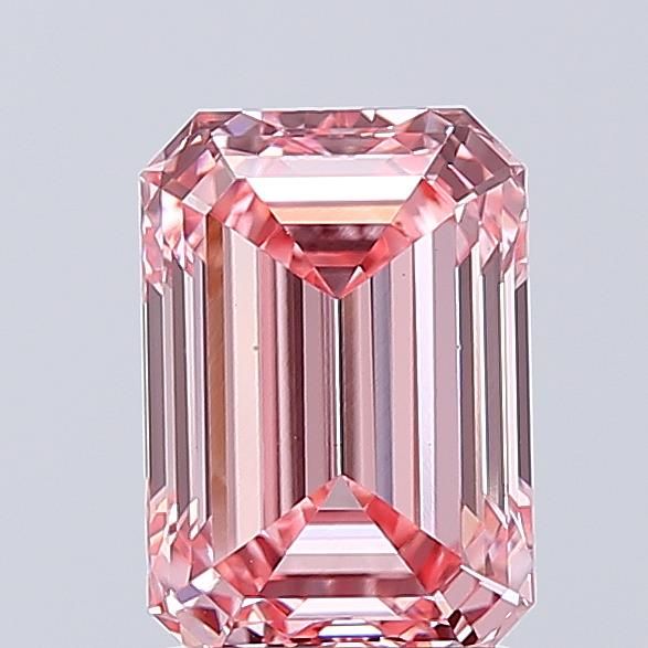 1.94 CT Fancy Vivid Pink EMERALD
