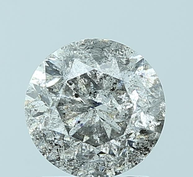 Diament 2.06 ct Fancy Salt and Pepper/I3