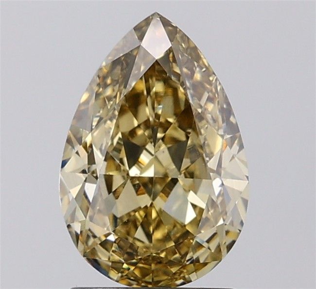 2.02 CT Fancy Yellow PEAR