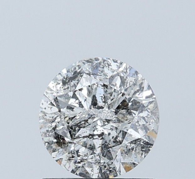Diament 1.0 ct Fancy Salt and Pepper/I3