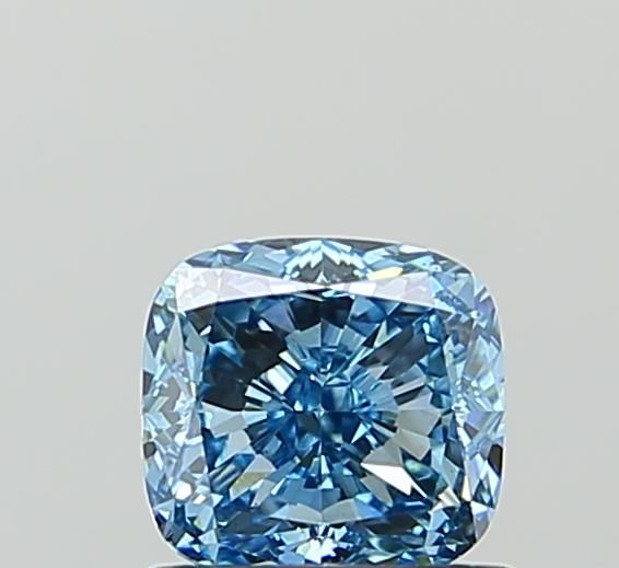 1.01 CT Fancy Vivid Blue CUSHION MODIFIED