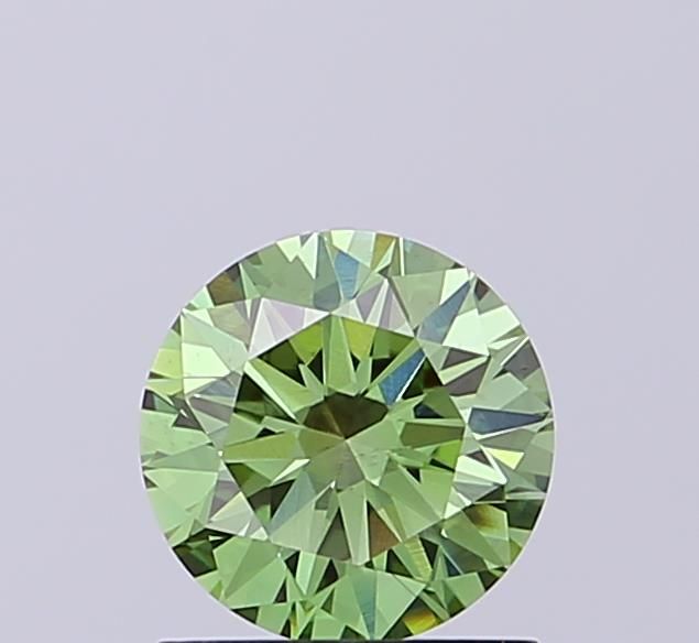 1.01 CT Fancy Vivid Green ROUND