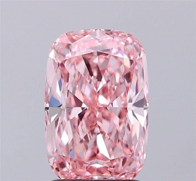 2.1 CT Fancy Vivid Pink CUSHION MODIFIED
