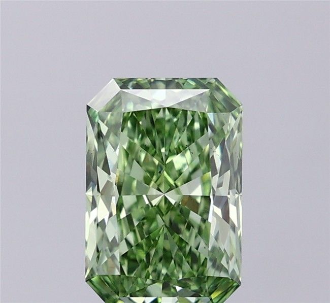 2.07 CT Fancy Vivid Green RADIANT