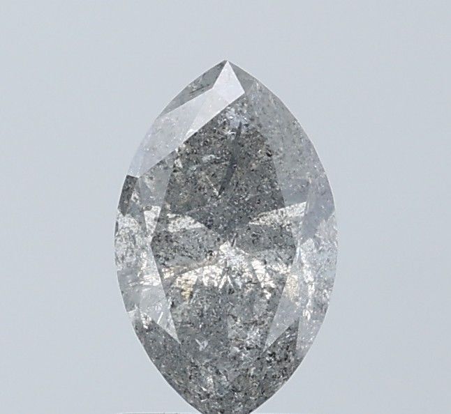 Diament 0.99 ct Fancy Salt and Pepper/I3