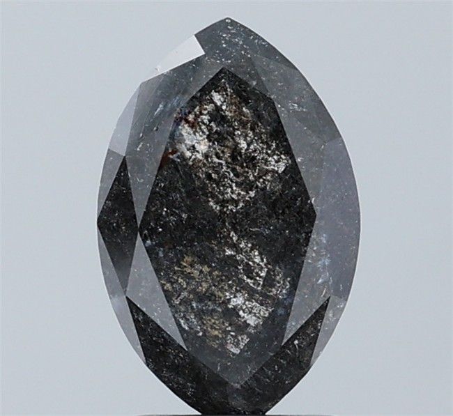 Diament 2.11 ct Fancy Salt and Pepper/I3