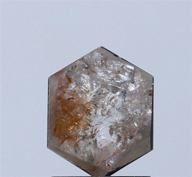 Diament 1.03 ct Fancy Salt and Pepper/I3