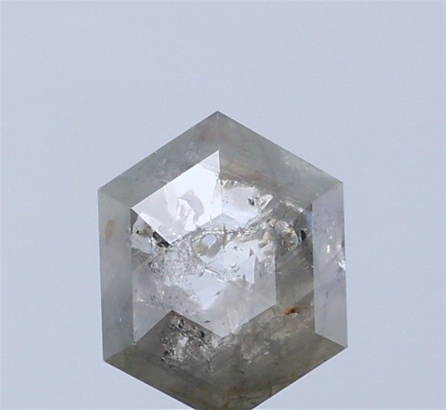 Diament 1.12 ct Fancy Salt and Pepper/I3