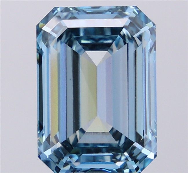 1.51 CT Fancy Vivid Blue EMERALD