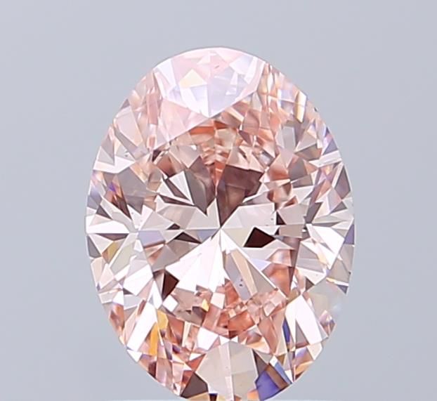 1.51 CT Fancy Intense Pink OVAL