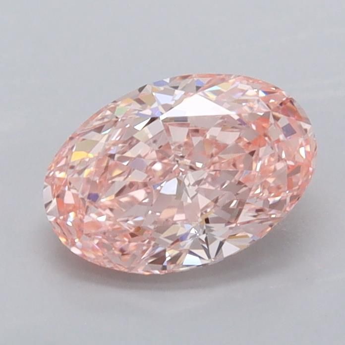 1.02 CT Fancy Vivid Pink OVAL