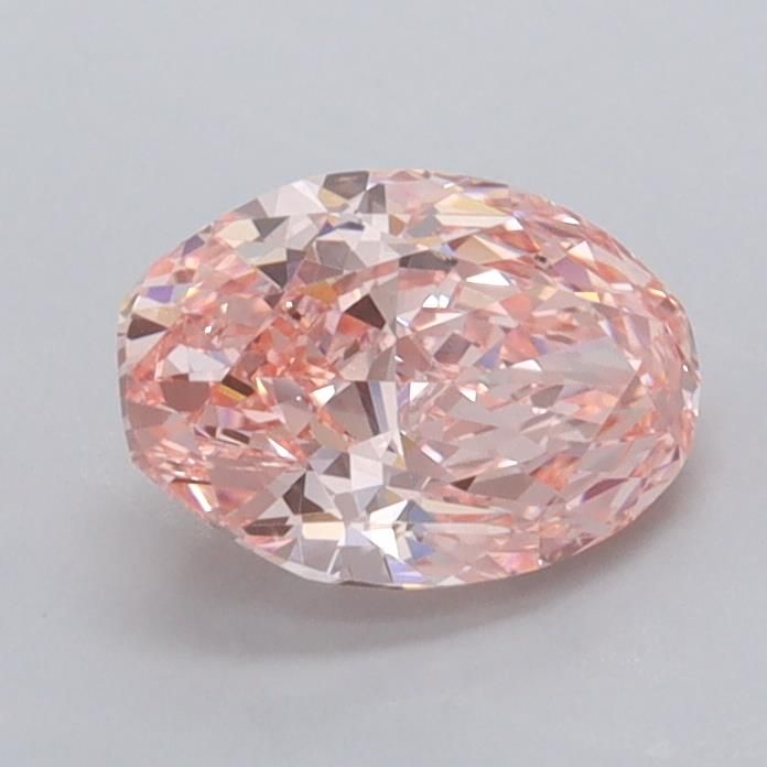 1.16 CT Fancy Vivid Pink OVAL