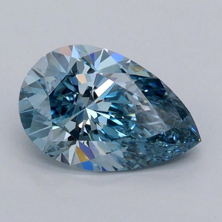 1.05 CT Fancy Vivid Blue PEAR